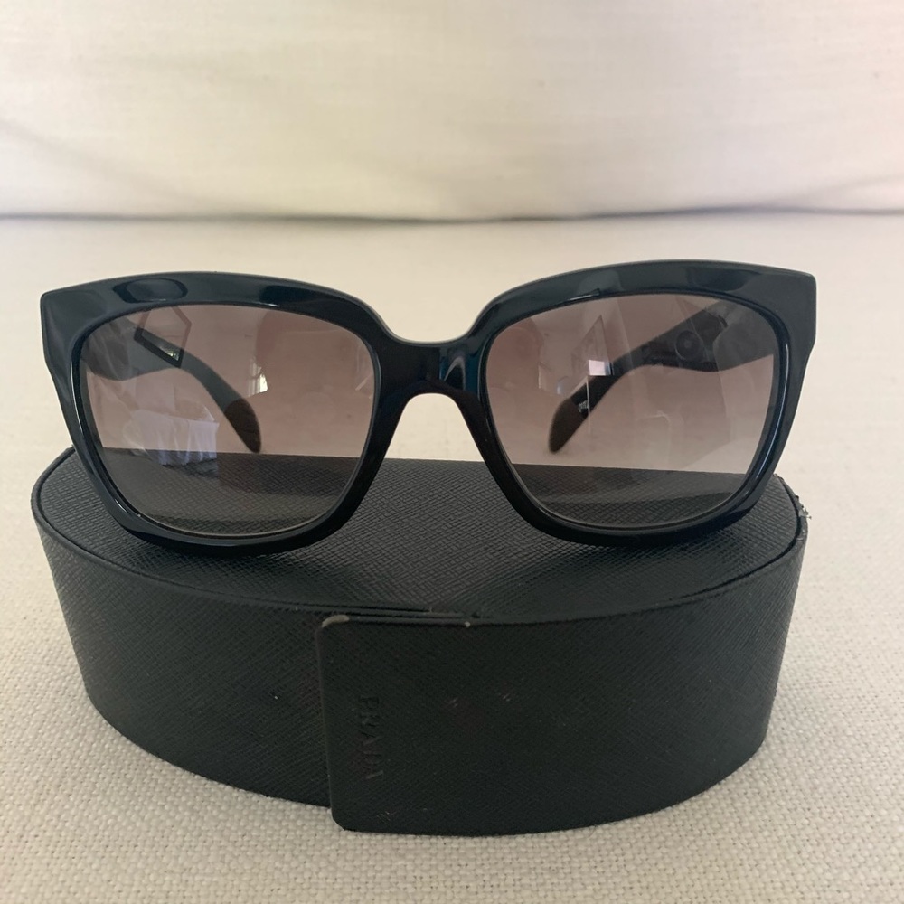 Prada SPR07P Women’s Sunglasses, Black